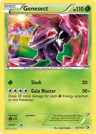 Genesect (16) [Legendary Treasures] Reverse Holofoil