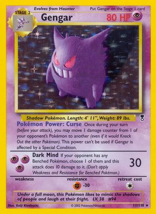 Gengar (11) [Legendary Collection] Holofoil