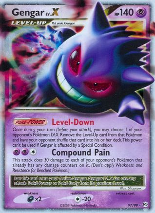 Gengar Lv.X (97) [Arceus] Holofoil