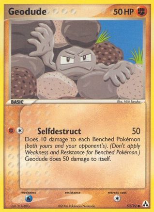 Geodude (53) [Legend Maker] Reverse Holofoil