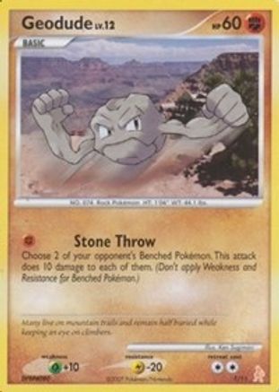 Geodude (1) [DP Trainer Kit: Manaphy & Lucario]