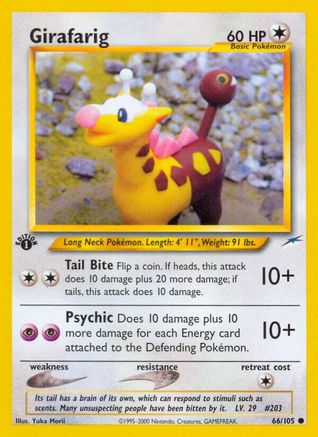 Girafarig (66) [Neo Destiny] Unlimited