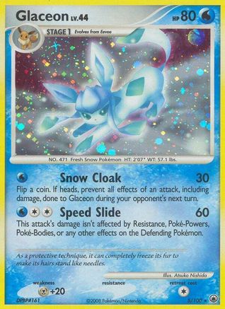 Glaceon (5) (5) [Majestic Dawn] Reverse Holofoil