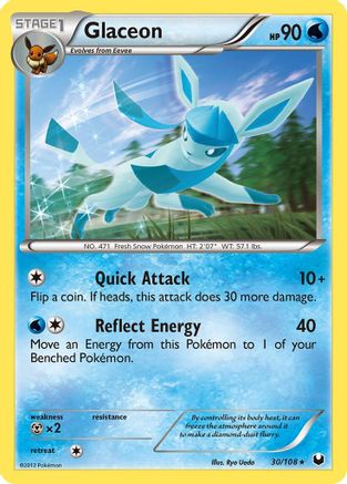 Glaceon (30) [Dark Explorers] Reverse Holofoil