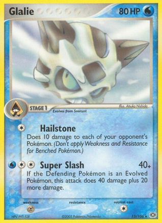 Glalie (13) [Emerald]
