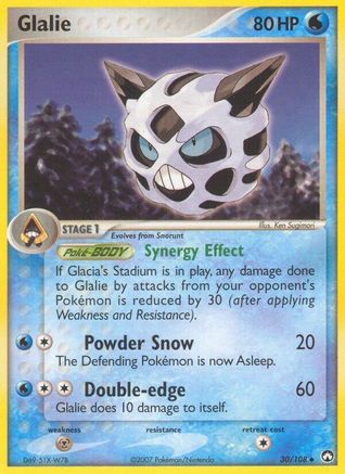 Glalie (30) [Power Keepers] Reverse Holofoil