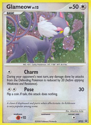 Glameow - DP23 (DP23) [Diamond and Pearl Promos] Holofoil