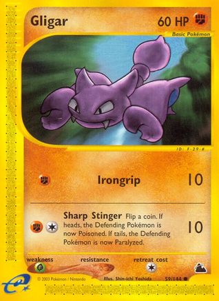 Gligar (59) [Skyridge] Reverse Holofoil