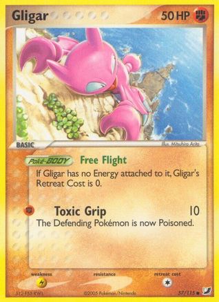 Gligar (57) [Unseen Forces] Reverse Holofoil