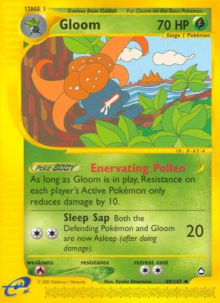 Gloom (49) [Aquapolis] Reverse Holofoil