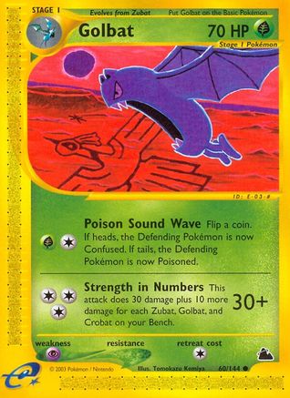 Golbat (60) [Skyridge] Reverse Holofoil