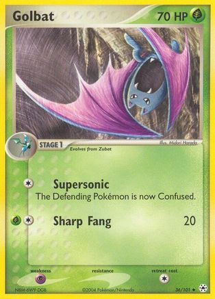 Golbat (36) [Hidden Legends] Reverse Holofoil