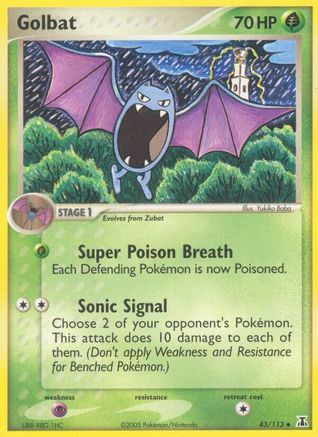 Golbat (43) [Delta Species] Reverse Holofoil