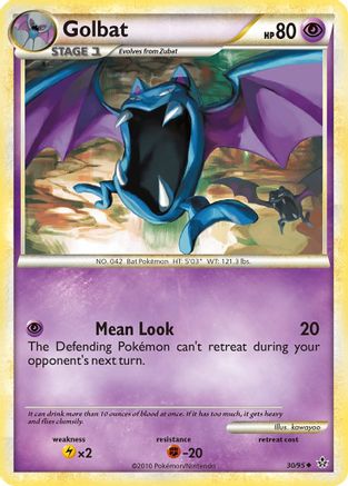 Golbat (30) [Unleashed] Reverse Holofoil