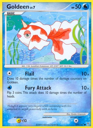 Goldeen (107) [Supreme Victors] Reverse Holofoil