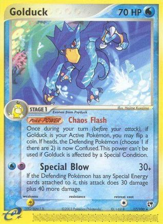 Golduck (17) [Sandstorm] Reverse Holofoil