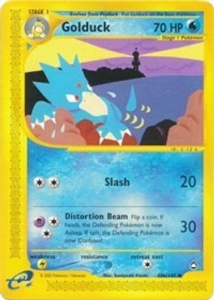 Golduck (50b) (50b) [Aquapolis] Reverse Holofoil