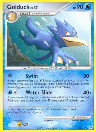 Golduck (29) [Platinum] Reverse Holofoil