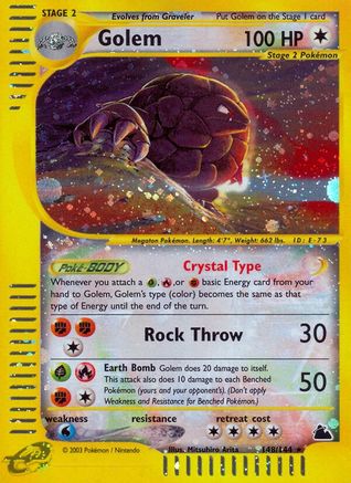 Golem (148) [Skyridge] Reverse Holofoil
