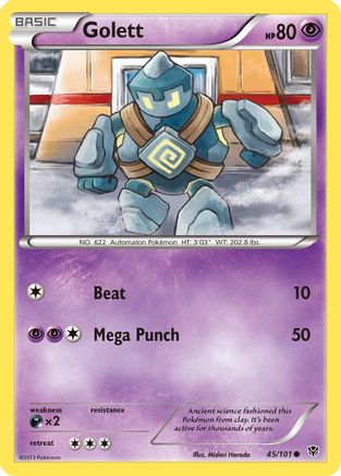 Golett (45) [Plasma Blast] Reverse Holofoil