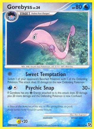 Gorebyss (38) [Great Encounters] Reverse Holofoil