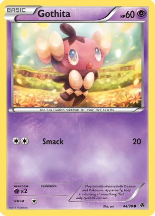 Gothita (44) () [Emerging Powers] Reverse Holofoil