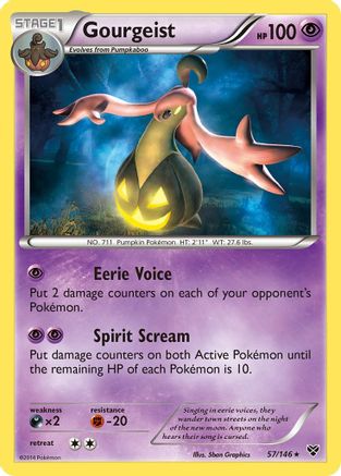 Gourgeist (57) [XY Base Set] Reverse Holofoil