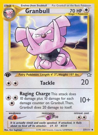 Granbull (37) [Neo Genesis] 1st Edition