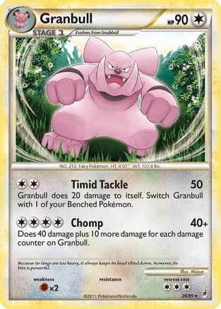 Granbull (26) [Call of Legends]