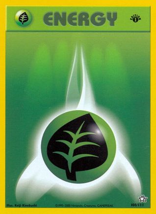Grass Energy (108) [Neo Genesis] 1st Edition