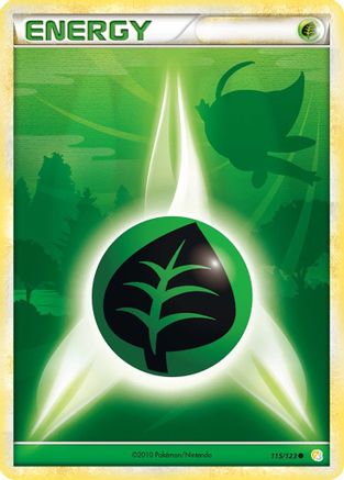 Grass Energy (115) [HeartGold SoulSilver]