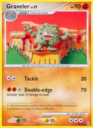 Graveler (37) [Arceus] Reverse Holofoil