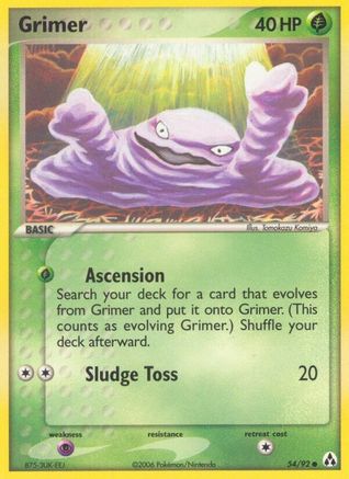 Grimer (54) [Legend Maker] Reverse Holofoil