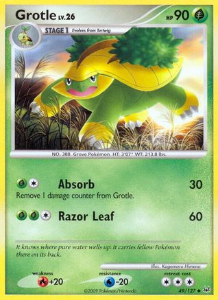 Grotle (49) [Platinum] Reverse Holofoil