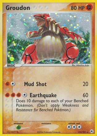 Groudon (102) [Hidden Legends] Holofoil
