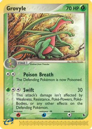 Grovyle - 31/109 (31) [Ruby and Sapphire]