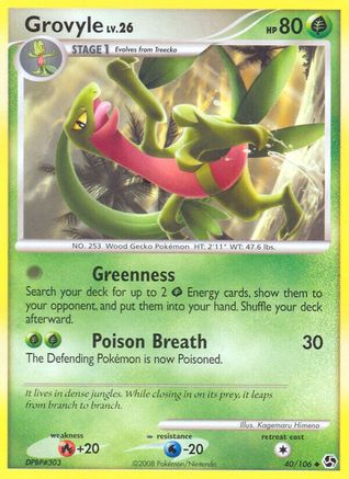 Grovyle (40) [Great Encounters]