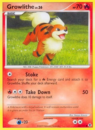Growlithe (63) [Rising Rivals]
