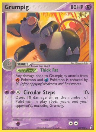 Grumpig (20) [Crystal Guardians]