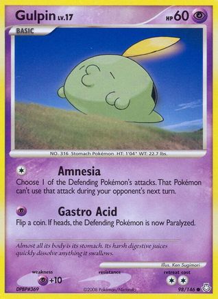 Gulpin (98) [Legends Awakened] Reverse Holofoil