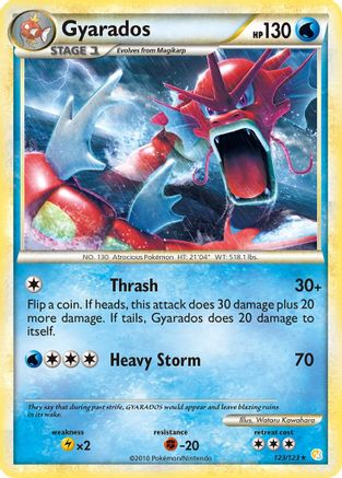 Gyarados (Red) (123) [HeartGold SoulSilver] Holofoil