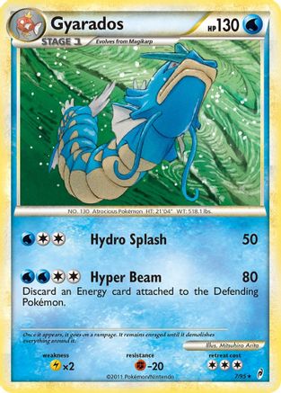 Gyarados (7) [Call of Legends] Holofoil