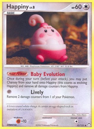 Happiny (52) [Mysterious Treasures]