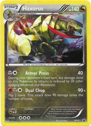 Haxorus - BW57 (BW57) [Black and White Promos] Holofoil