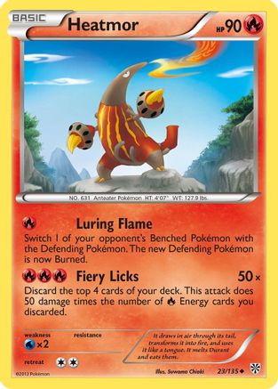 Heatmor (23) [Plasma Storm] Reverse Holofoil