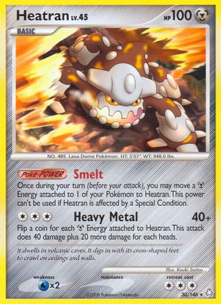 Heatran (30) (30) [Legends Awakened]