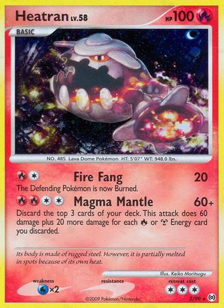 Heatran (3) [Arceus] Holofoil