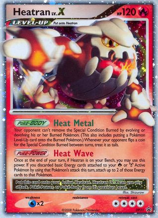 Heatran LV.X - DP31 (DP31) [Diamond and Pearl Promos] Holofoil
