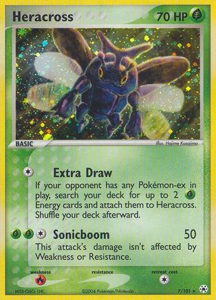 Heracross (7) [Hidden Legends] Reverse Holofoil