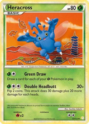 Heracross (43) [HeartGold SoulSilver]